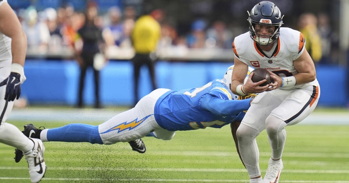 Justin Herbert Clutch Win Vs Broncos, Week 3 2025 Justin Herbert throws late in the Chargers’ Week 3 win over the Broncos