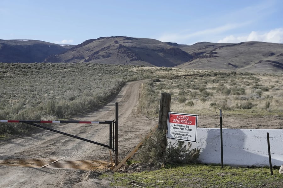Department of Energy Loan Programs Office project listing for Thacker Pass