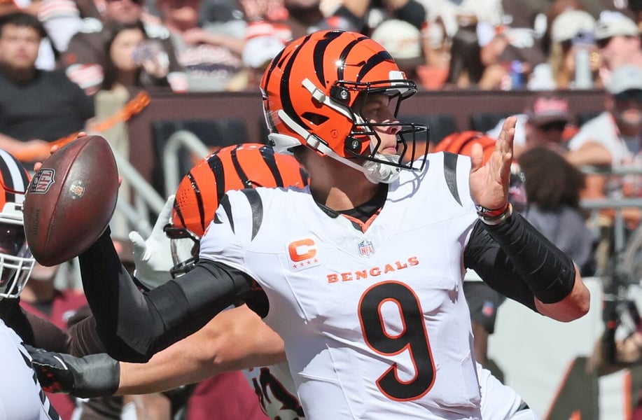 Joe Burrow — protection and rhythm Joe Burrow protection, Bengals offense