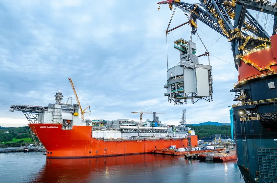 Johan Castberg FPSO prepares for production near Hammerfest