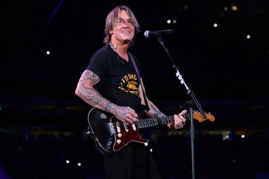 Keith Urban performs live during his 2025 U.S. tour