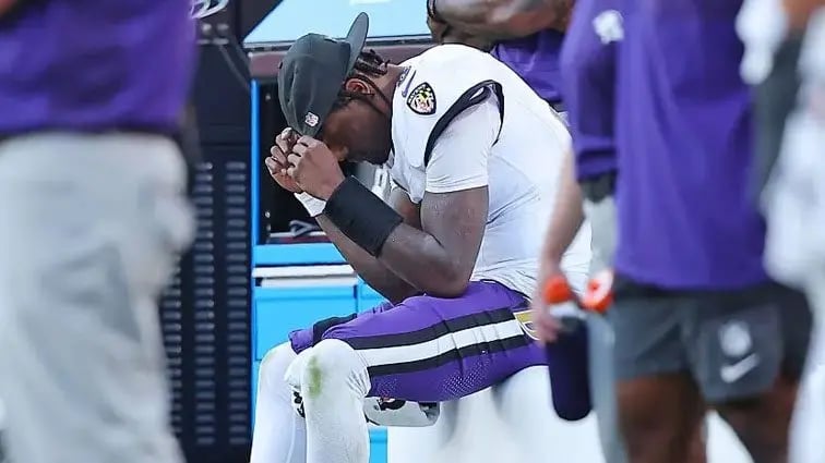 Lamar Jackson — hamstring update Lamar Jackson hamstring update, Ravens injury