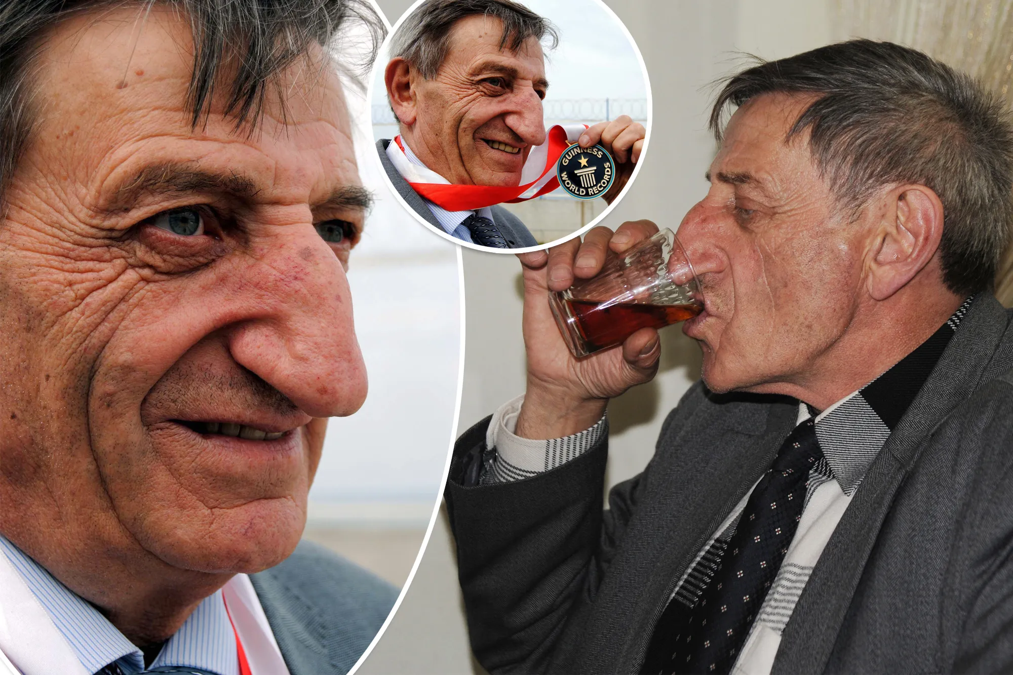 longest nose today, Guinness record, Mehmet Ozyurek, Thomas Wadhouse, Thomas Wedders