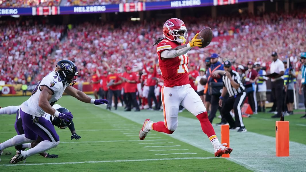 Patrick Mahomes, 250th TD, Chiefs, Ravens, Week 4, 2025