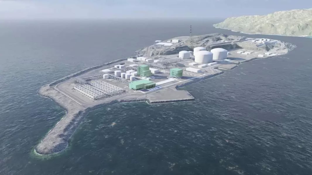 Snøhvit LNG plant at Melkøya undergoing electrification works