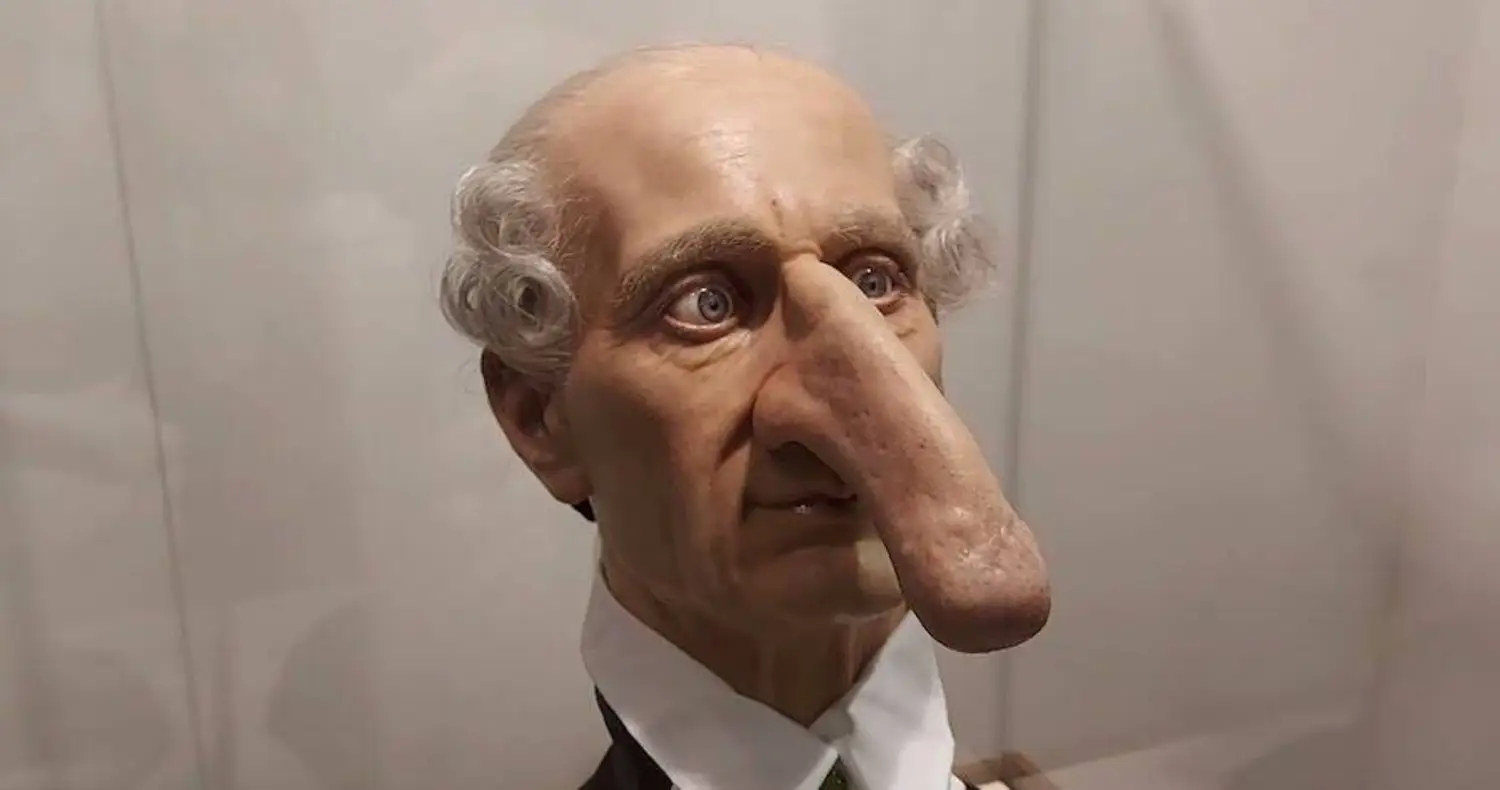 Thomas Wadhouse, Thomas Wedders, wax head, Ripley’s museum, longest nose