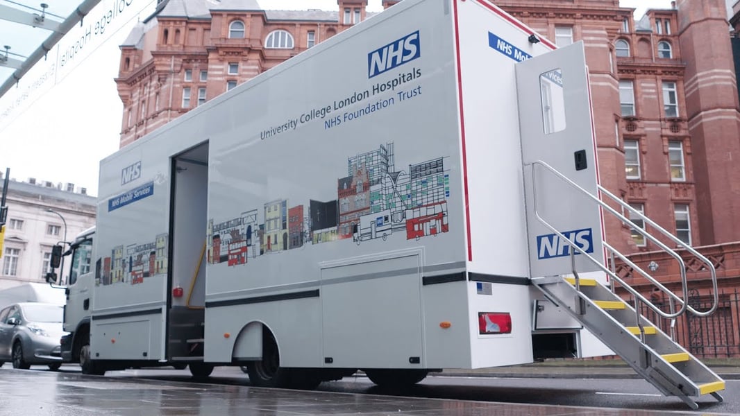 UCLH Queen Square Neurology center exterior where Huntington’s disease trial care is coordinated