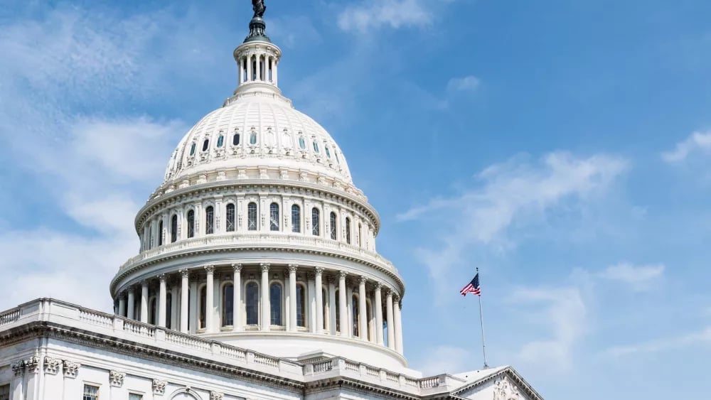 U.S. Capitol as Congress faces a shutdown deadline in Washington