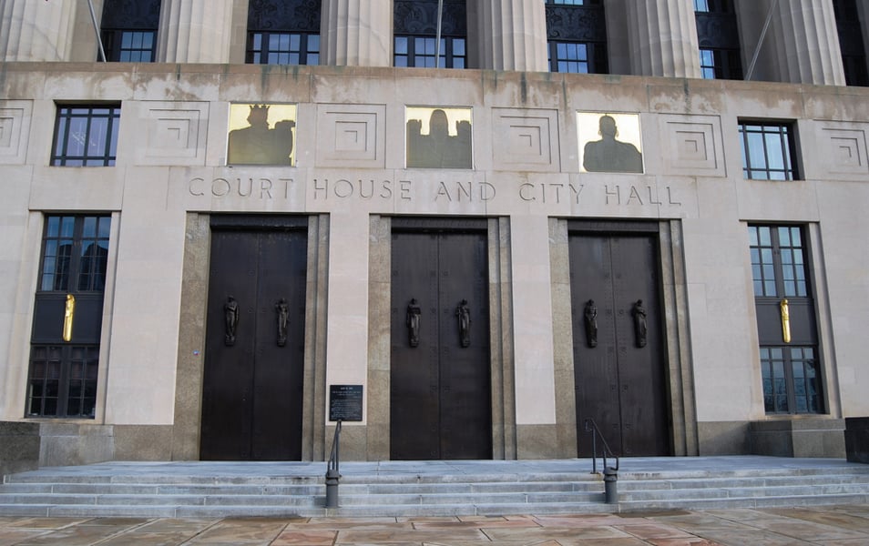 Davidson County Courthouse, Nashville Davidson County Courthouse exterior in downtown Nashville