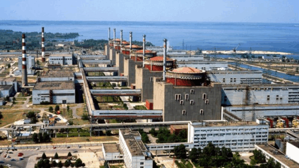 Zaporizhzhia Nuclear Power Plant as teams work to restore external power lines under IAEA monitoring