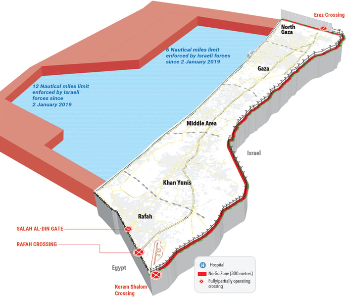 Aid flotilla vessels approach Gaza in the eastern Mediterranean as crews prepare for interception