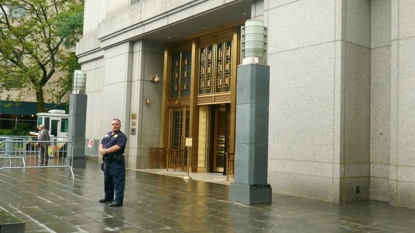 Exterior of Daniel Patrick Moynihan U.S. Courthouse at 500 Pearl Street in Manhattan