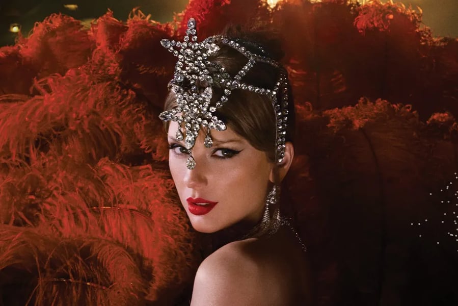 Official cover art for The Life of a Showgirl by Taylor Swift, 2025