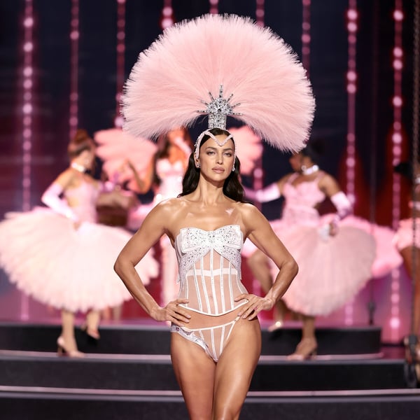 TWICE perform during the Victoria’s Secret show at Steiner Studios in Brooklyn