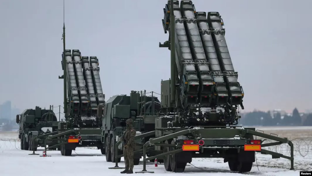 Patriot missile system deployed to Ukraine for air defense