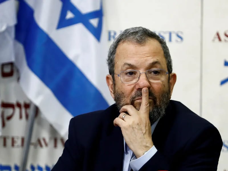 Ehud Barak former Israeli Prime Minister and defense minister Ehud Barak former Israeli Prime Minister and defense minister