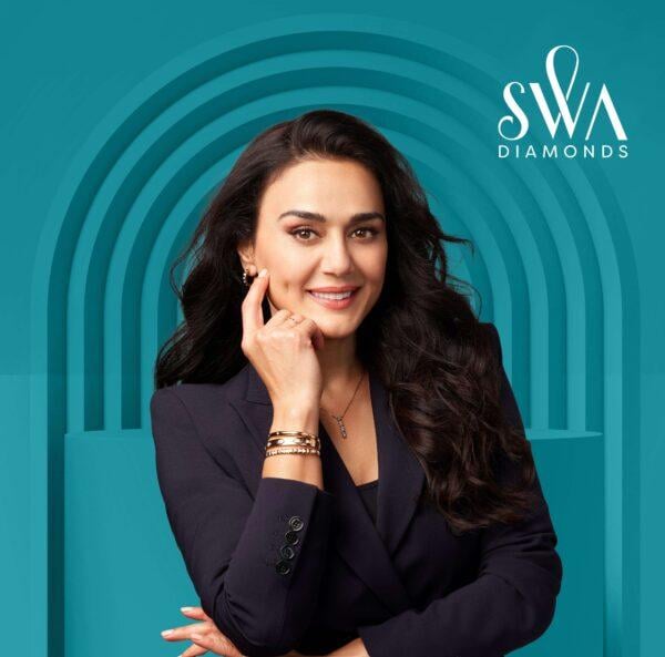 Preity G Zinta Shines as the New Face of Swa Diamonds’ ‘As Real As You’ Campaign