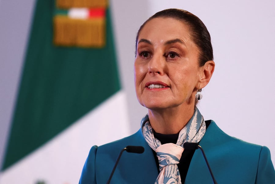 President Claudia Sheinbaum of Mexico
