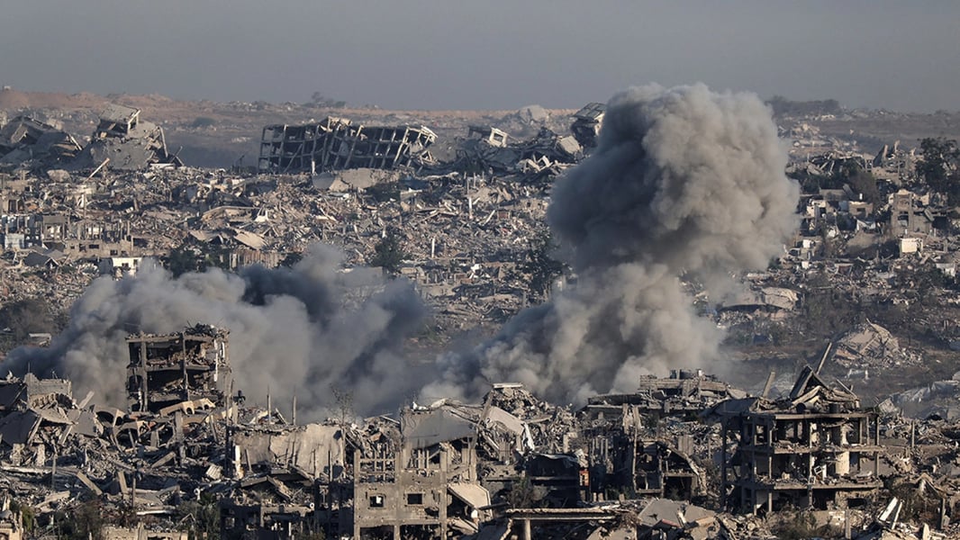 Gaza conflict zones impacted by Israeli military operations