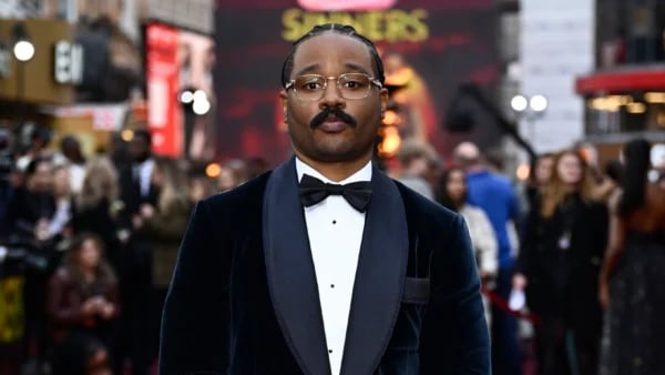 Ryan Coogler and Mary Corse on the red carpet at the 2025 LACMA Art+Film Gala