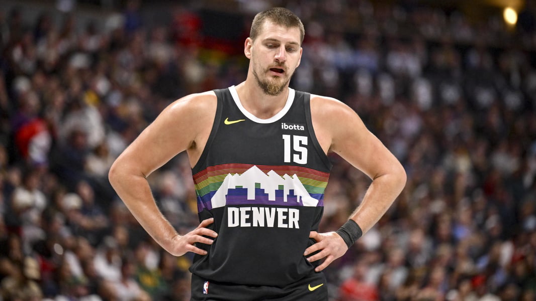Nikola Jokic leading the NBA MVP race with dominant performances for the Denver Nuggets in the 2025 season