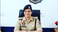 Senior Superintendent of Police Ravjot Kaur Grewal in uniform