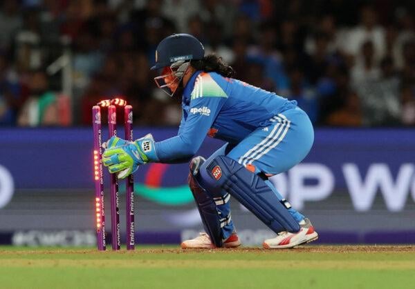 Richa Ghosh celebrates India's historic ODI World Cup victory, targeting T20 World Cup glory in England 2026