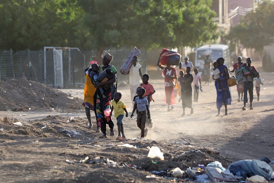 Children injured and displaced in Sudan civil war amid urban bombardments