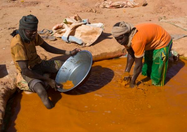 Artisanal gold miners working in Sudan’s mineral-rich regions