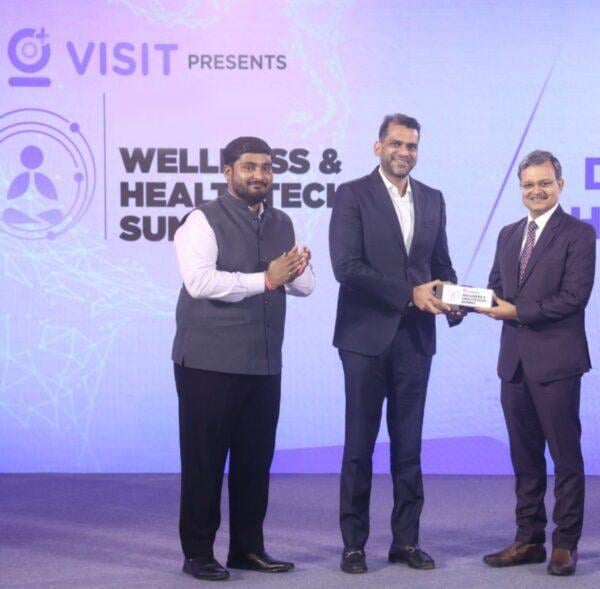 Ishant Agarwal Honoured for HR Visionary Leadership at Wellness and HealthTech Summit.