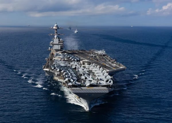 USS Gerald R. Ford aircraft carrier deployment in the Caribbean as Trump orders blockade of Venezuelan oil tankers in military escalation