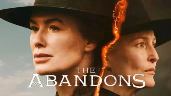 Gillian Anderson as Fiona Nolan in Netflix's The Abandons western disaster 2025