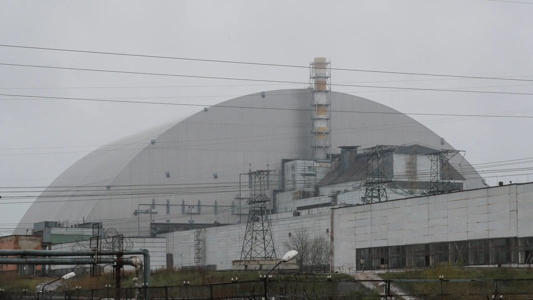 IAEA warns Chornobyl protective shield damaged Day 1382 Ukraine war