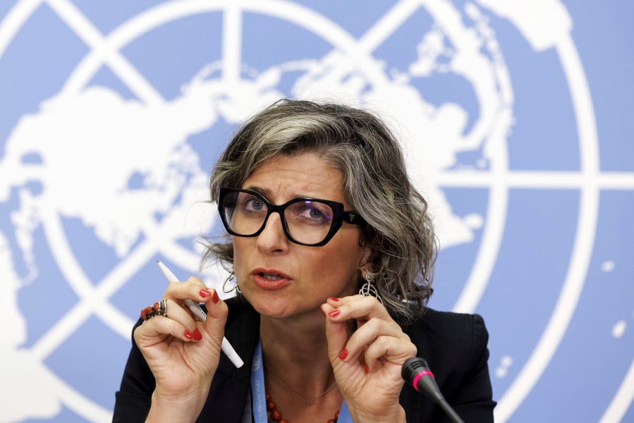 US Silences UN Rapporteur Albanese Over Israel Criticism UN Francesca Albanese sanctioned by US for Gaza genocide reporting 2025