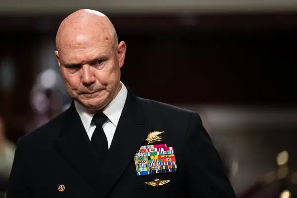 Admiral Frank Bradley US Southern Command commander facing congressional testimony over Venezuela boat strike