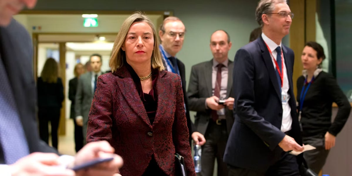 Kaja Kallas internal memo on Mogherini corruption scandal