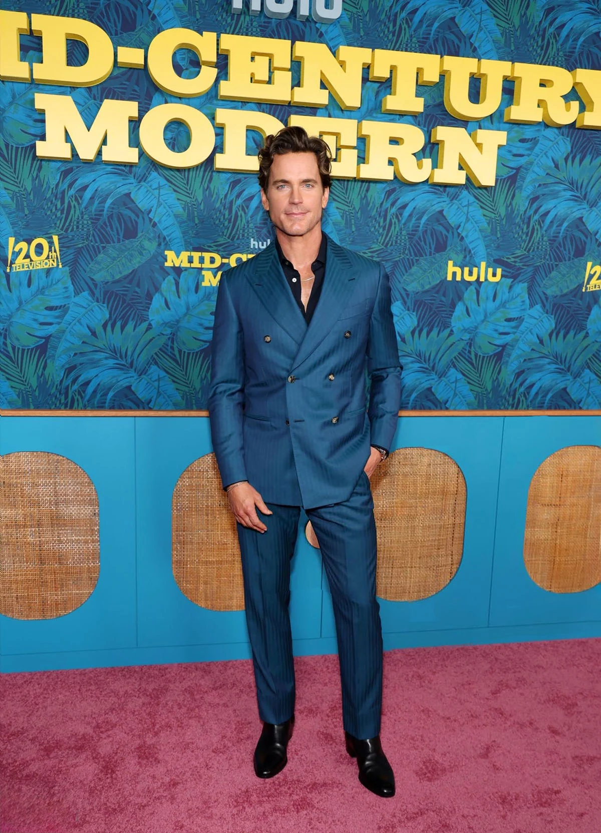 Matt Bomer at 2025 red carpet event showcasing Hollywood star power and elegance