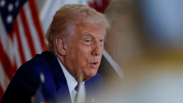 Trump tariffs trigger 717 corporate bankruptcies 2025 US economy crash factories shuttered