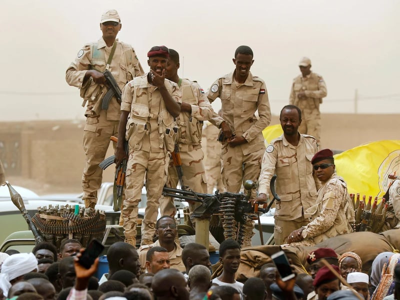 RSF paramilitaries kidnap civilians El Fasher Darfur amid famine Sudan civil war day 970