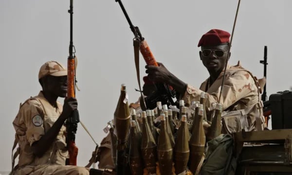 Sudanese army airstrikes devastate Nyala RSF stronghold Darfur civil war