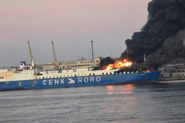 Russian vessels Kompozitor Rakhmaninov and Askar-Saridzha targeted by Ukrainian forces in Caspian Sea operation