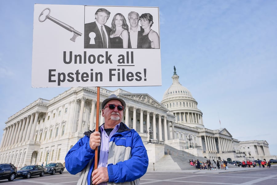 United States Department of Justice headquarters building in Washington DC where officials announced discovery of over 1 million Epstein case documents