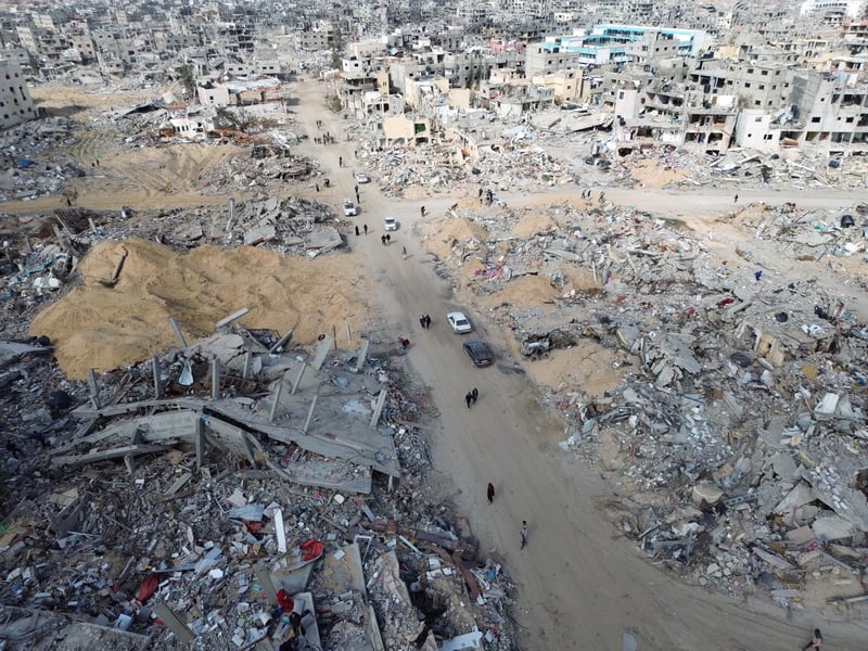 Israel’s genocide in Gaza leaves widespread destruction as Western-backed plans shape post-war control