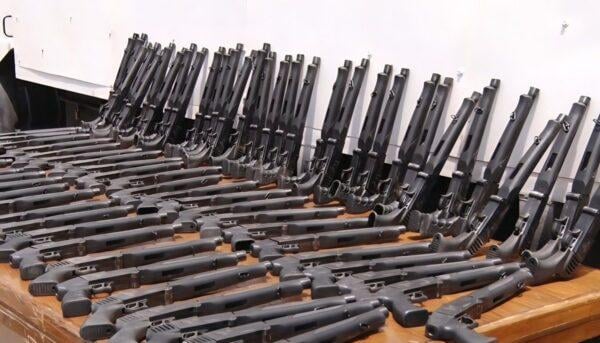 Iranian police inspecting 60,000 weapons seized from rioters in Bushehr