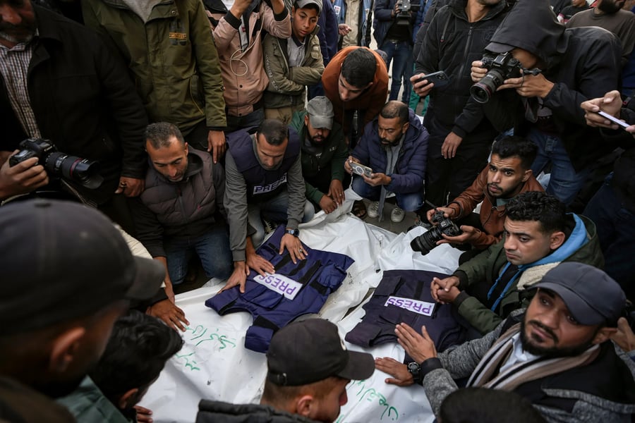 Journalists reporting from Gaza face deadly risks