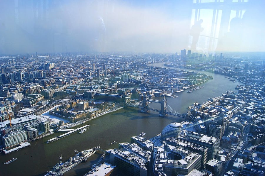 London skyline highlighting rising housing costs and affordability pressures in European cities