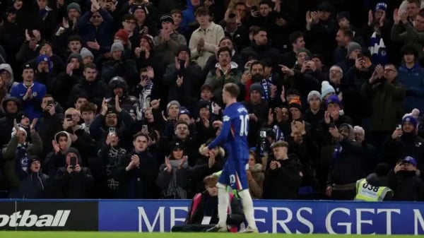 Enzo Maresca on Chelsea touchline before being sacked after breakdown with BlueCo ownership