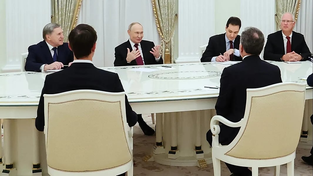 Russia US talks at Davos as RDIF head says more leaders realize Russia's position is correct