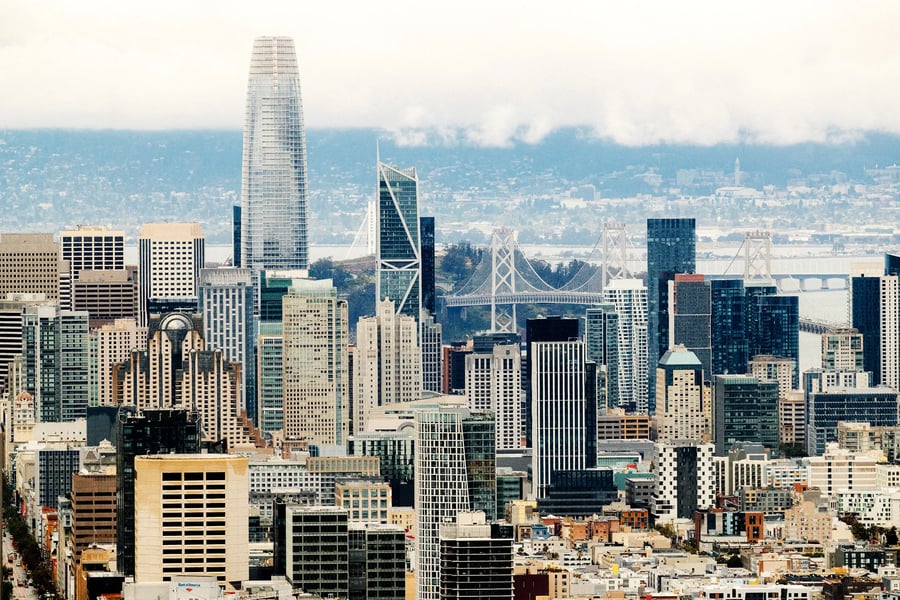 San Francisco skyline representing high housing costs and urban affordability pressures in US cities