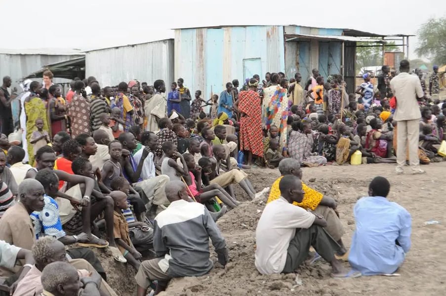 Displaced civilians flee violence in South Sudan as Sudan civil war escalates
